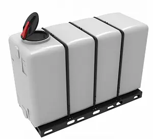 Пластиковая емкость ЭкоПром KR 4000 с откидной крышкой (Белый) 1